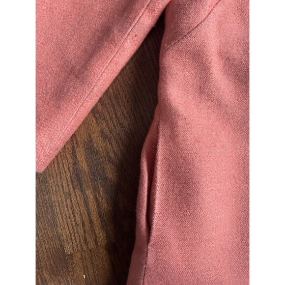 Lauren Moffatt Pink Wool Coat Size Small - Picture 6 of 7